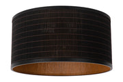 Plafoniera Lucide Tagalog bambù nero 40cm 1xE27 40W