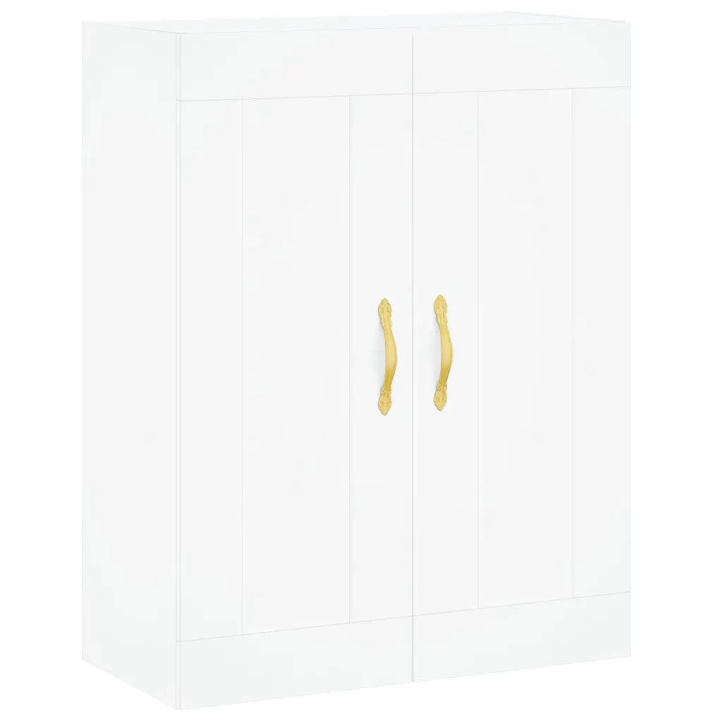 Armadietto a Muro | Mobile a Parete Bianco 69,5x34,90 cm in Legno Multistrato