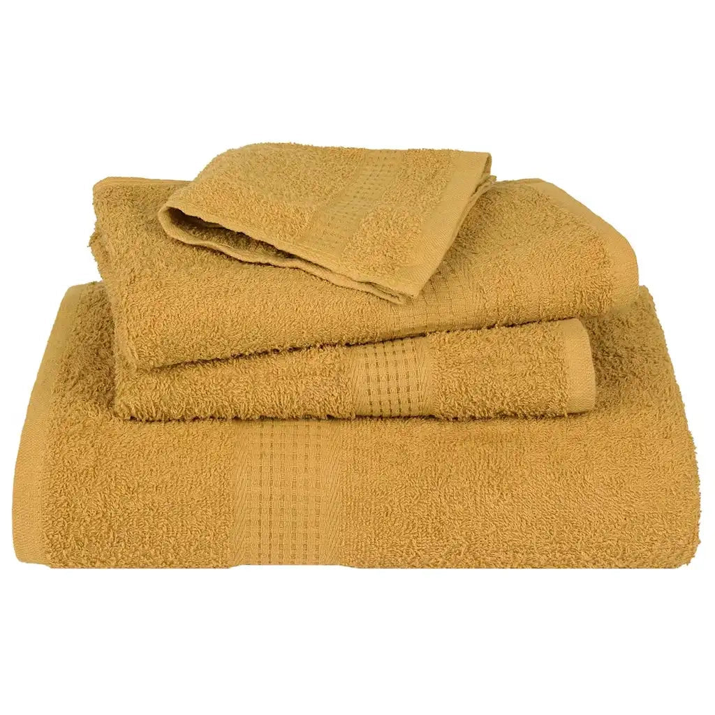 Set di asciugamani 12 pezzi FROGN Oro 360 g/m² 137101