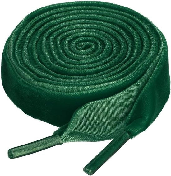 Ginnastica da allenamento con cinturino piatto e lacci di pelle in verde, altezza 140cm