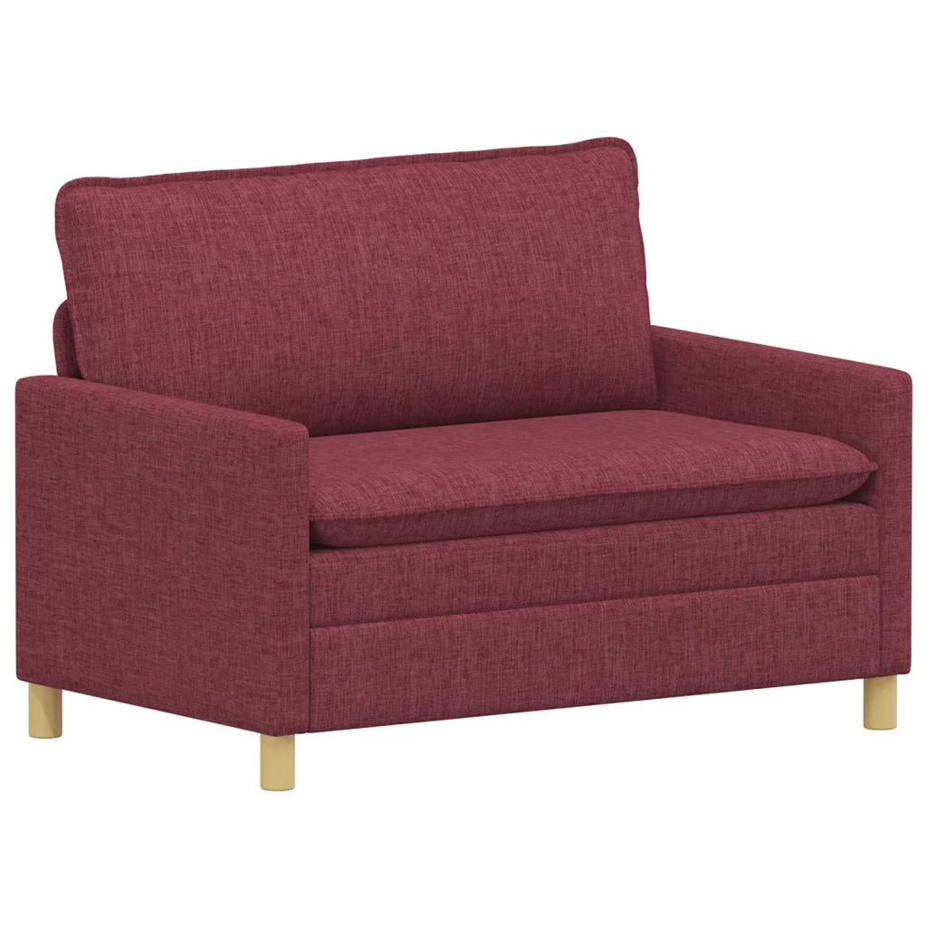 Divano Rosso Vino Tessuto 42028792