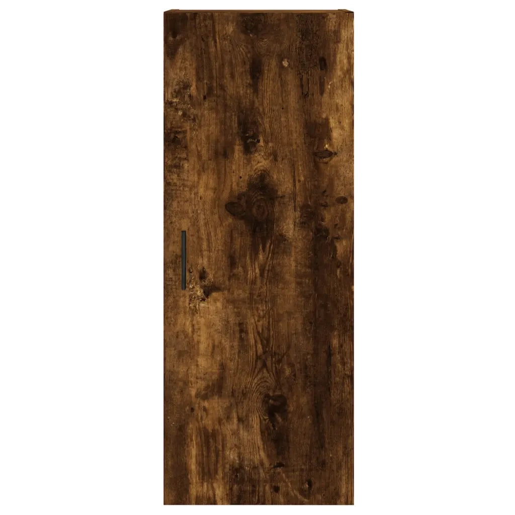 Mobile a Parete Rovere Fumo 34,5x34x90 cm 828873