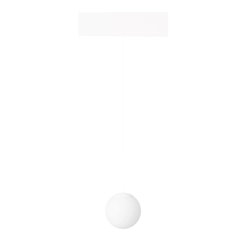 Lampada a sospensione magnetica sfera bianca 5,4W 3000K