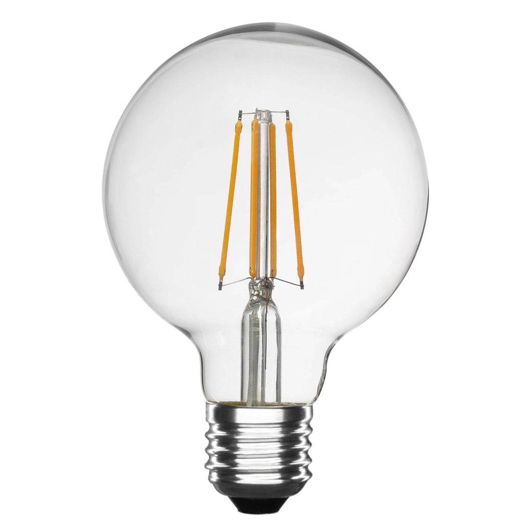 Lampadina G95 globo E27 LED 15W resa 187W lampada decorativa vetro luce CALDA pub bar taverna pizzeria 2700K