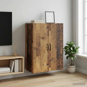 Mobiletto a muro Legno antico 66 x 34,5 x 90 cm 898913