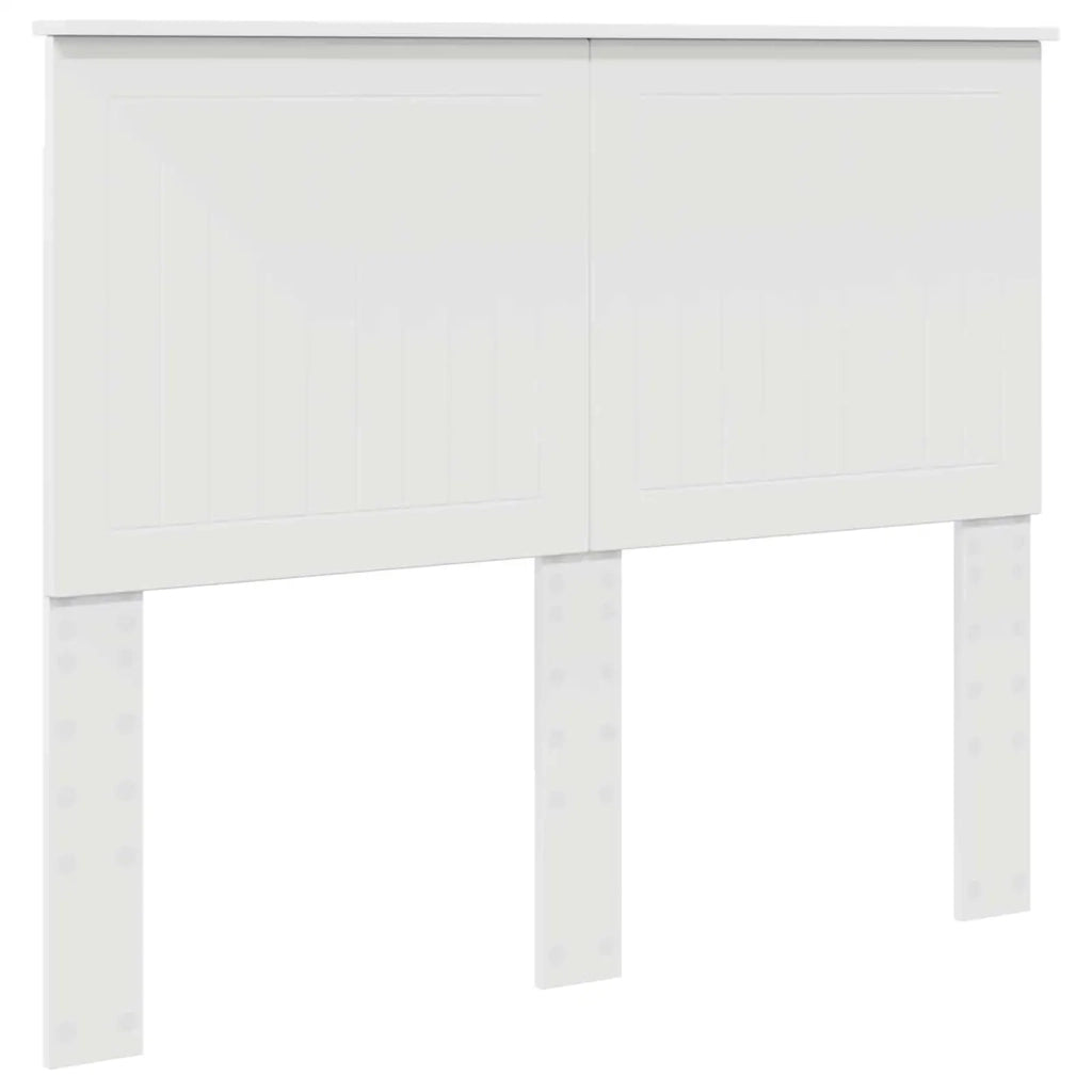 Testiera | Testata con Testiera | Testata Bianco 120 cm Legno multistrato