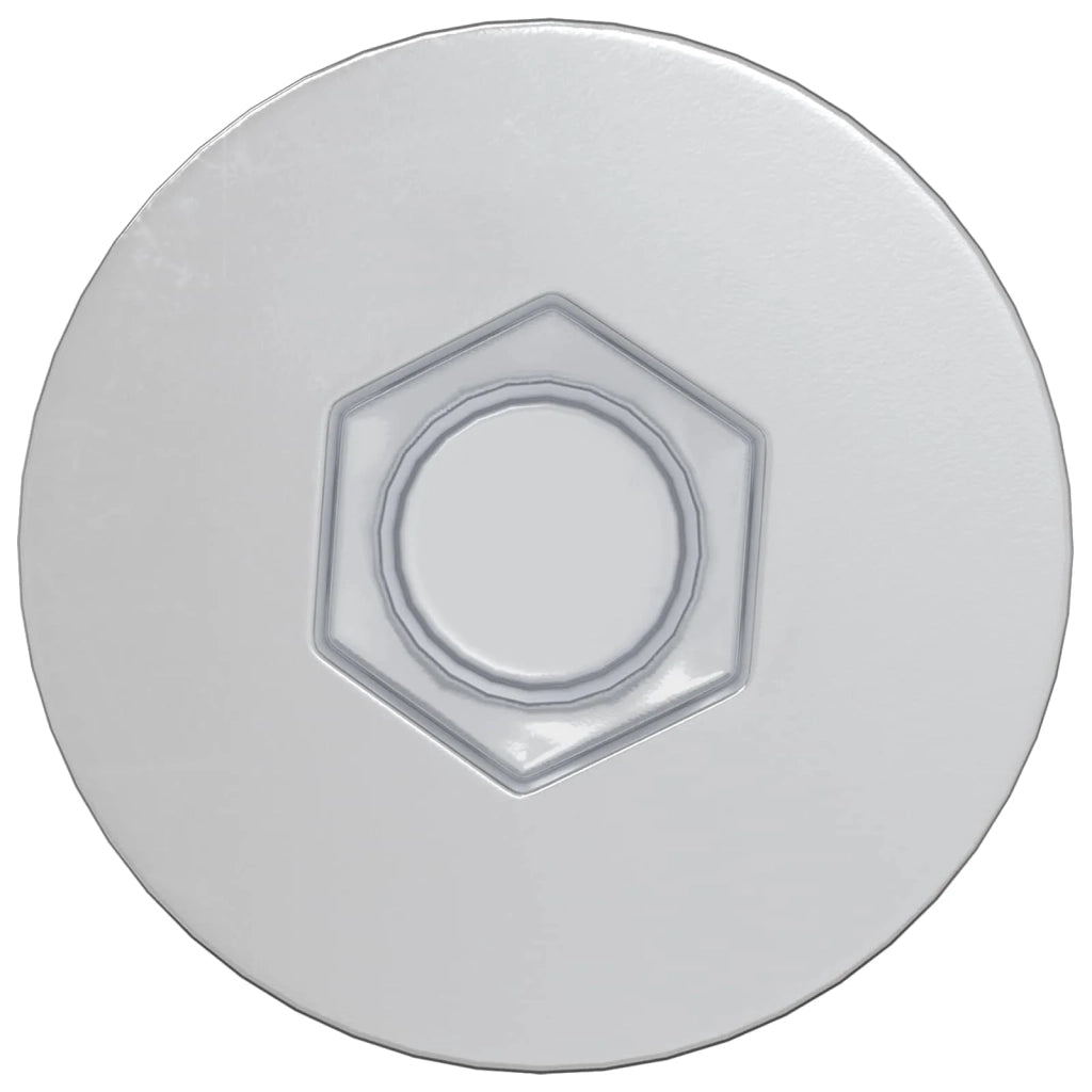 Viti confermat 2 pcs Argento Ø7 x 50 mm Metallo 864382