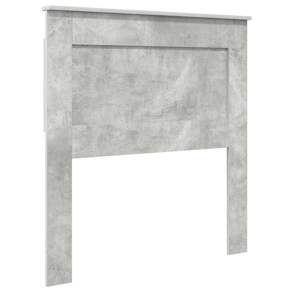 Testiera | Testata con Testiera | Testata Grigio cemento 100 cm Legno multistrato
