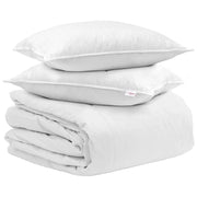 Set di Piumoni con cuscino 3 pz | Duvet Bianco Piuma d'anatra