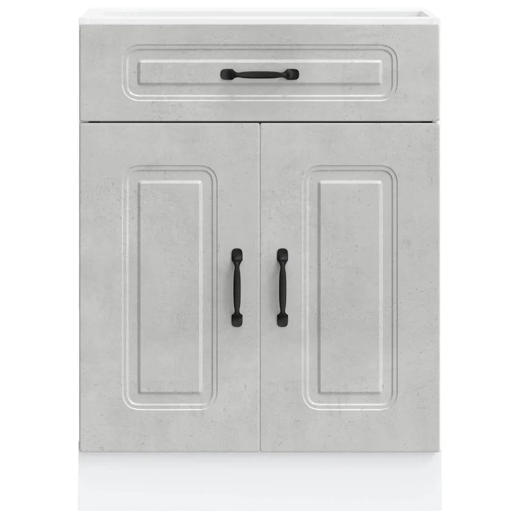Mobile da cucina moderno con spazio contenitivo ottimizzato 60 x 46 x 81,5 cm legno composito grigio cemento 02_0049914