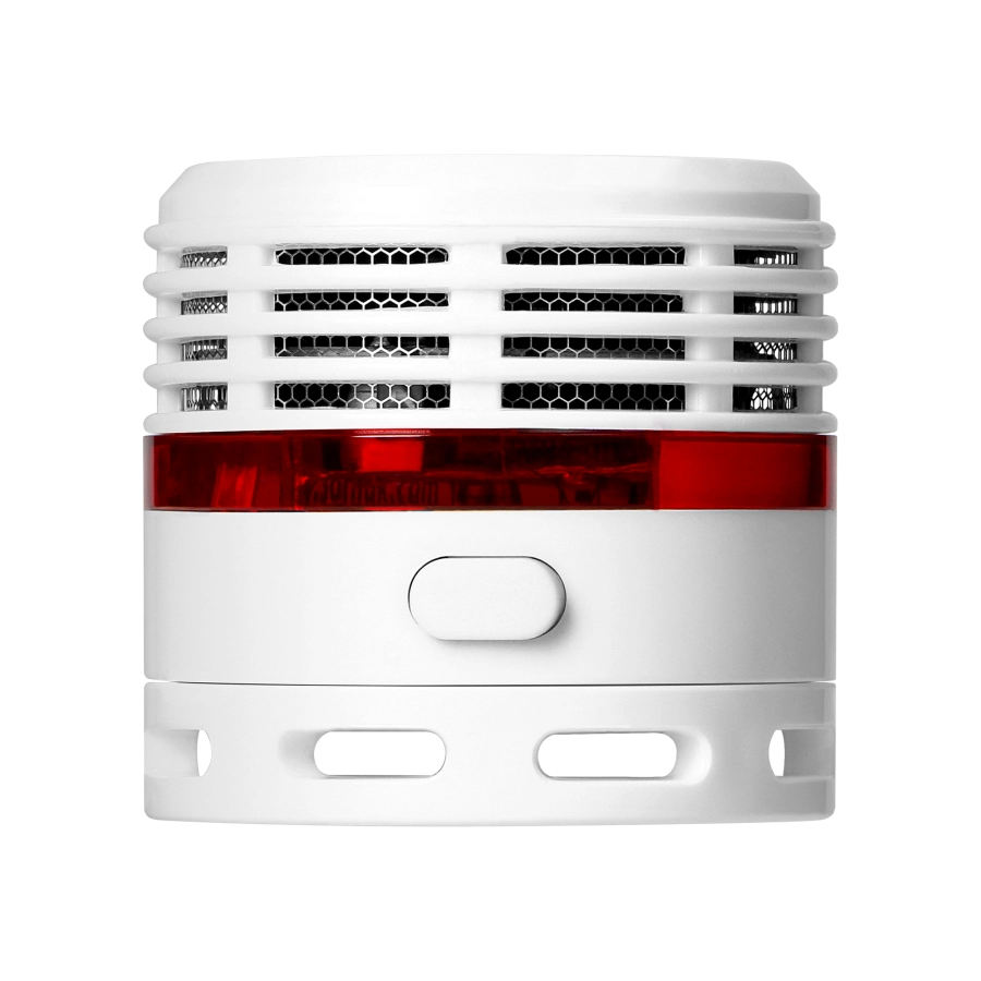 MINI RILEVATORE DI FUMO A BATTERIA PER SICUREZZA CASA CON ALLARME ACUSTICO