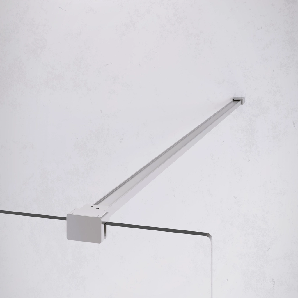 Parete doccia walk-in 80 cm 8mm opaco anticalcare h200 | Lazaros