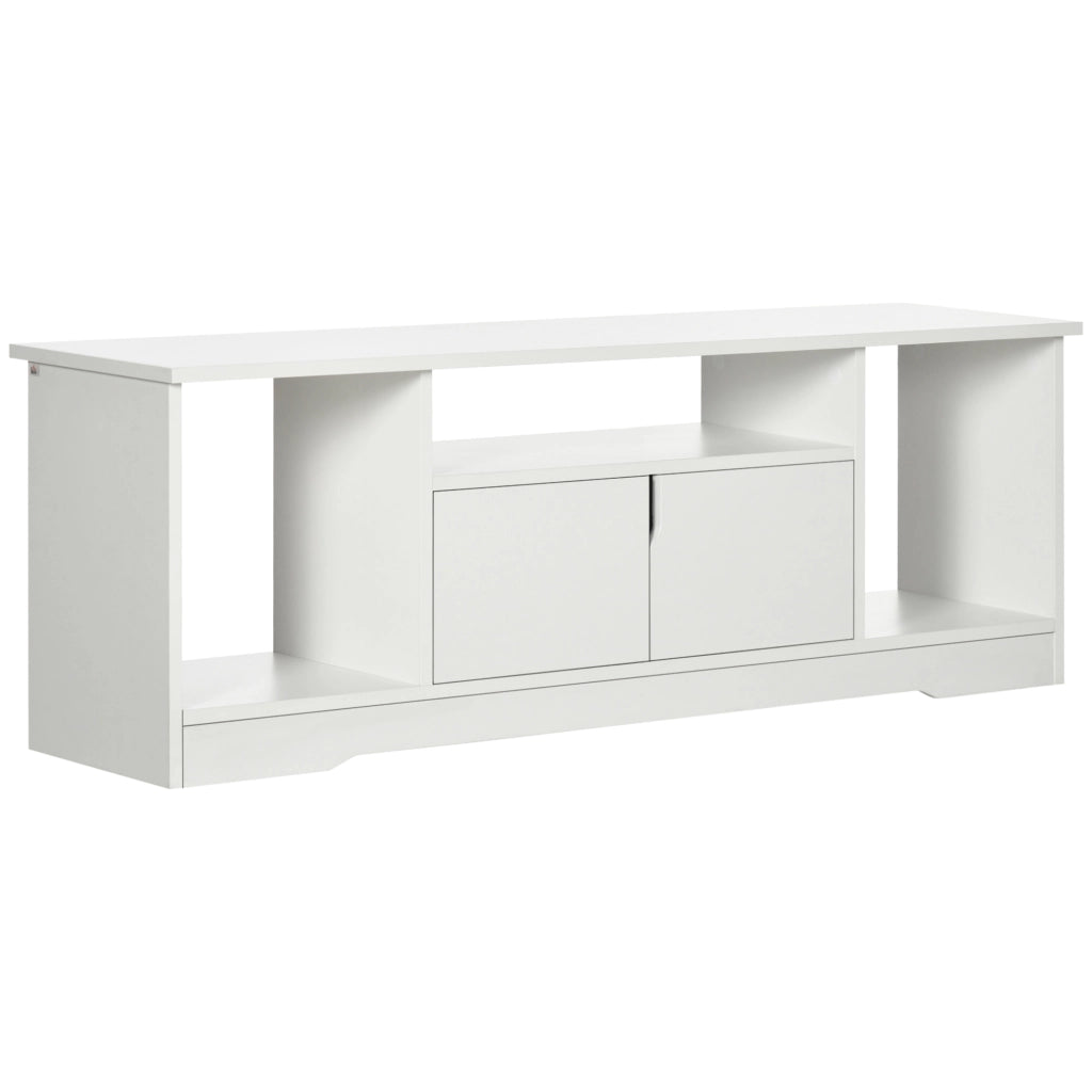 Mobile TV con Credenza ¨C Minimal ¨C Bianco 120x30x41 cm