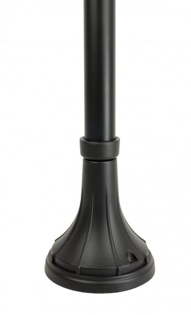 Lampione da giardino SU-MA Cordoba 151cm E27 nero IP23