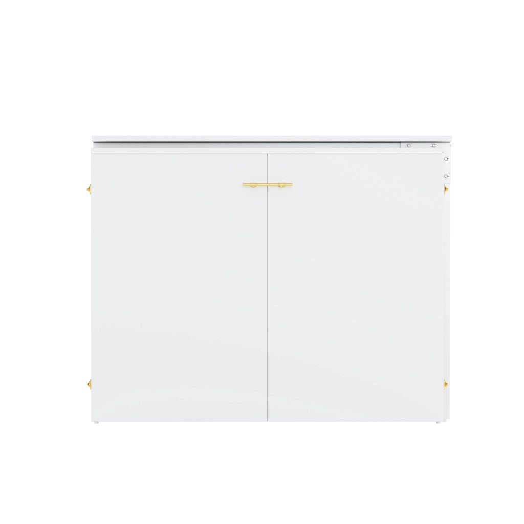 Letto pieghevole con scrivania materasso girevole e ruote risparmiante spazio ideale per camere da letto piccole ospiti e home office
