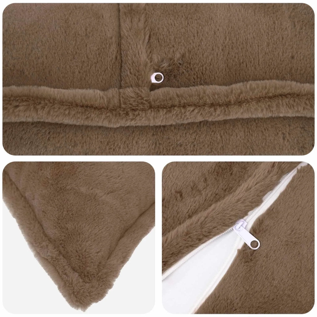 Federa 12 pz HOUTEN Marrone Chiaro 40 x 80 cm 918450