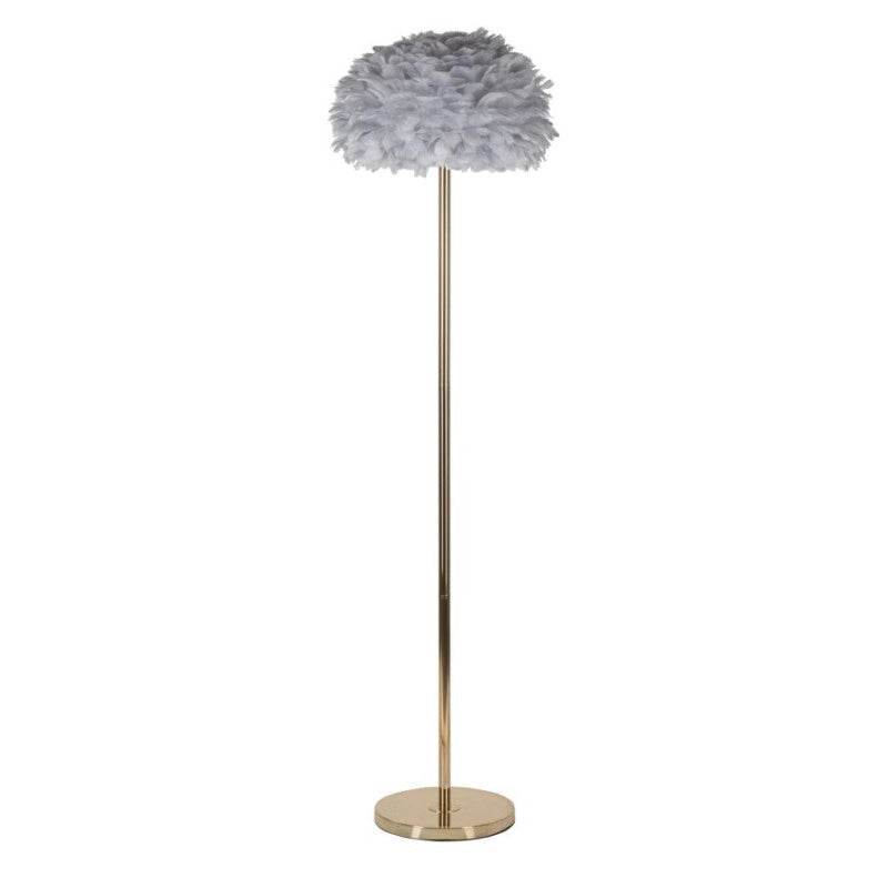 Lampadelle A Da Terra Feathers Slim Grigia cm ø 43x170