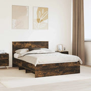 Struttura del letto Rovere fumé 140 x 200 cm Legno multistrato 3408855