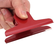 Fili di metallo per cartelle - 2 pezzi - clip per cartelle - clip per documenti - clip per alimenti - prodotti in acciaio inossidabile