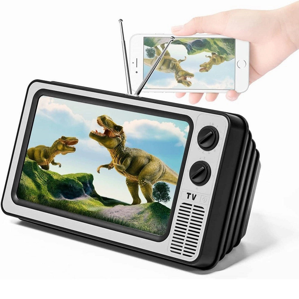 Trade Shop - Lente Ingrandimento Display Schermo Telefono Cellulare Smartphone Forma Di Tv -
