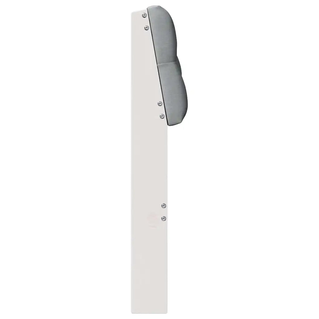 Testiera | Testata imbottita Grigio chiaro 75 cm Pino massello