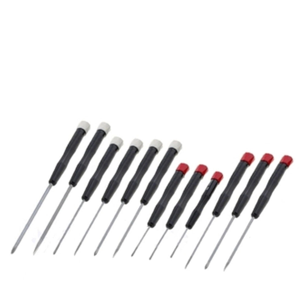 Trade Shop - Set 12 Cacciaviti Torx Per Cellulare Orologi Precisione Punte Di Precisione -