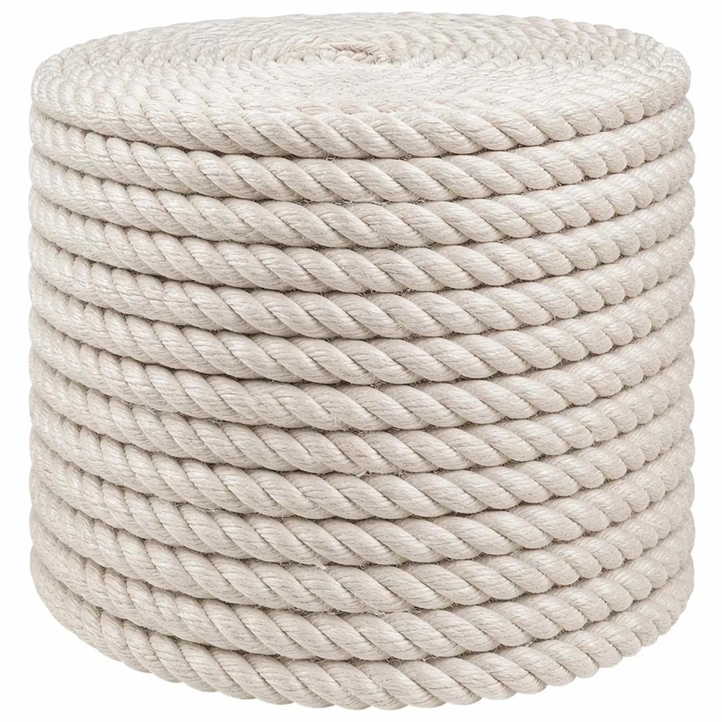 Corda | Fune di Juta 12 Bianco 100% juta Tossa