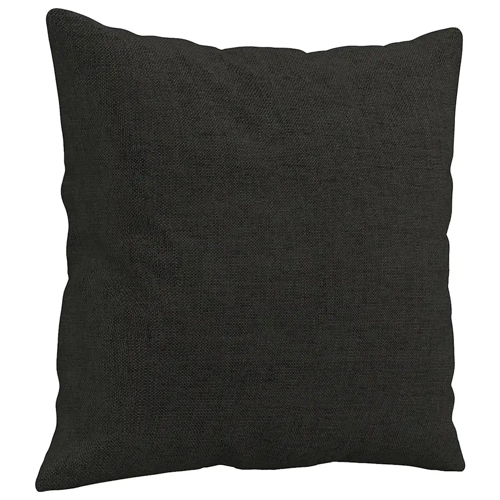 Divano a 3 Posti con Cuscini-Sofa 3 Posti con Cuscini Nero 180 cm in Tessuto 433812
