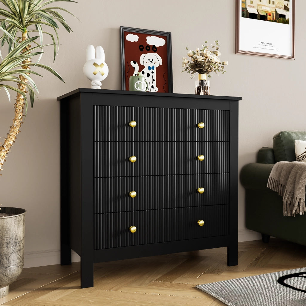 Credenza con Ante Speciali, Ganci e Cassetti ¨C Xylo ¨C Bianco/Legno