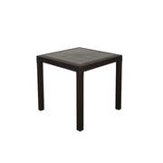 TAVOLO DALLAS 80X80XH74CM MARRONE