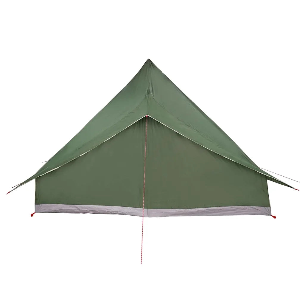 Tenda Tipi con tetto-Tenda da campeggio Verde 364 x 281 x 257 cm taffet¨¤