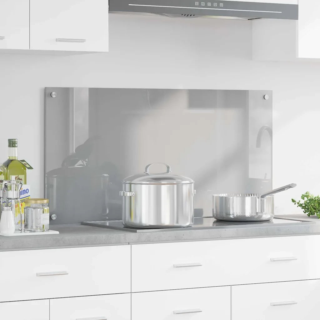 Rivestimento da Cucina-Paraschizzi per Cucina Grigio chiaro 100 x 50 x 0,6 cm