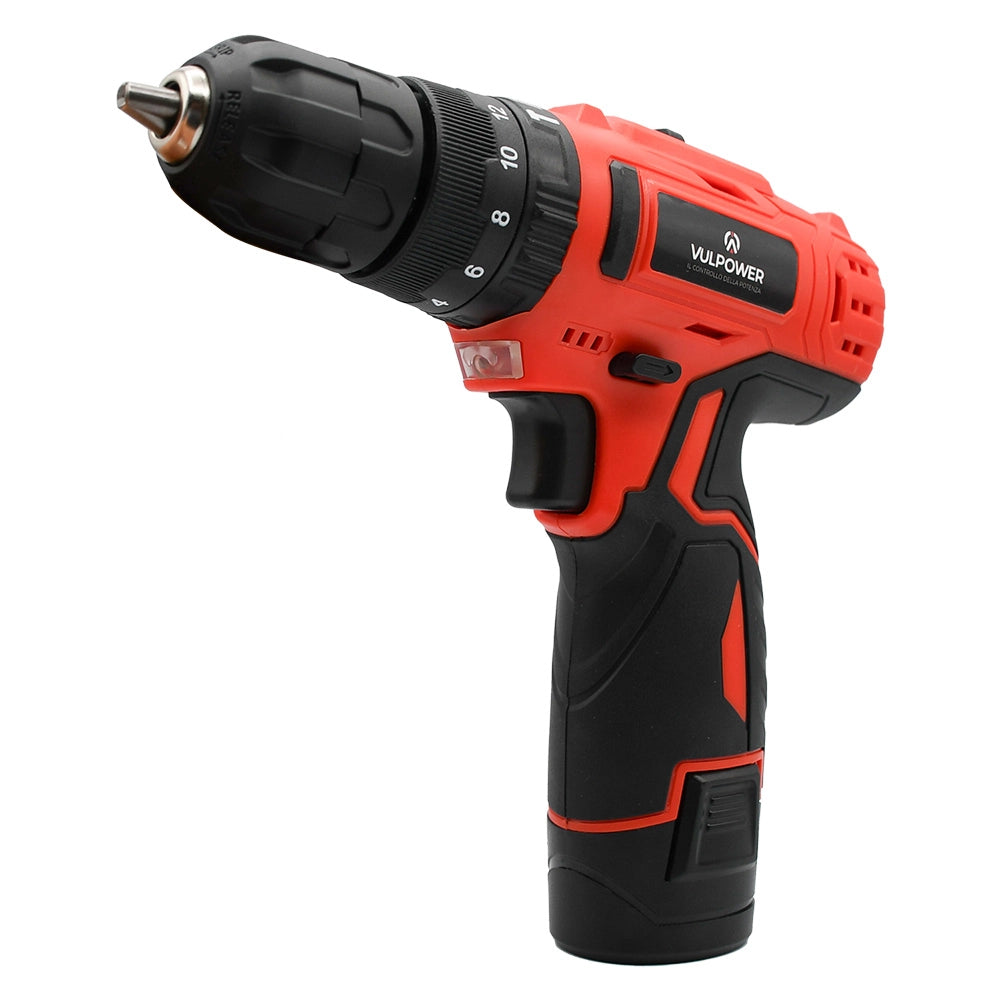 Trapano a Batteria DC Vulpower D023 12 v 1,3 ah