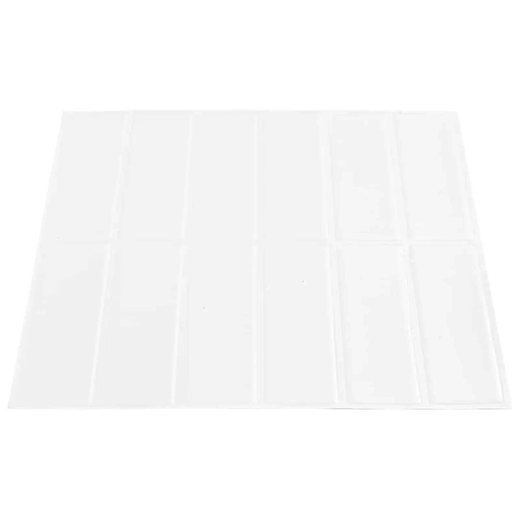 Piastrella Rettangolare 20 pcs Bianco 29 x 23 x 0,08 cm 42046169