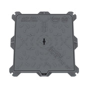CHIUSINO IN GHISA B125- cm 30 x 30- MCP- pezzi 1