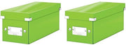 Cassetto di archiviazione a click & store, verde, 143 x 136 x 352 mm (confezione da 2)
