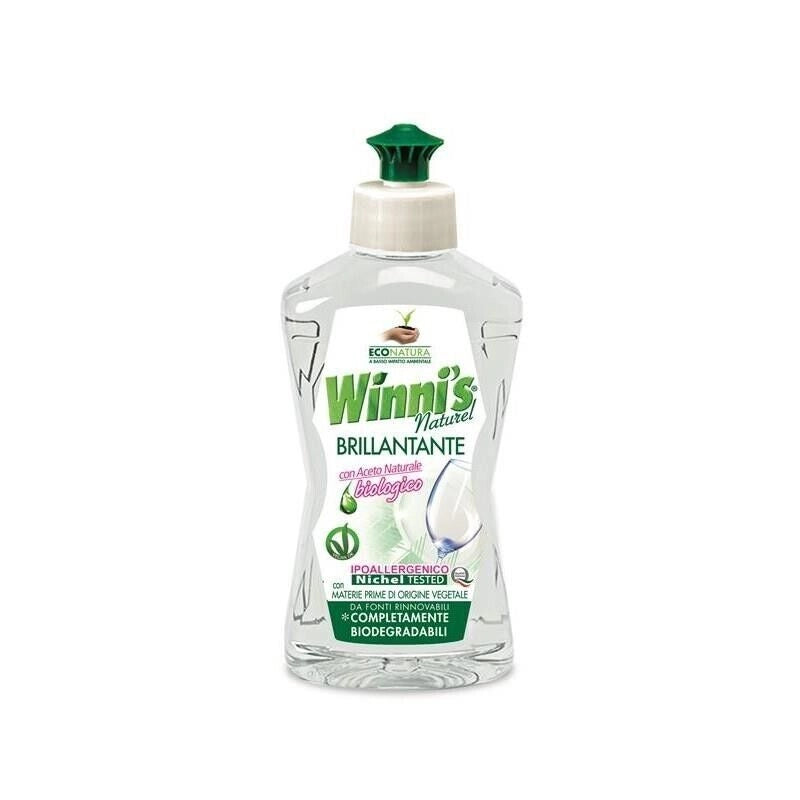 SET 8 WINNI'S NATUREL BRILLANTANTE LAVASTOVIGLIE CON ACETO NATURALE