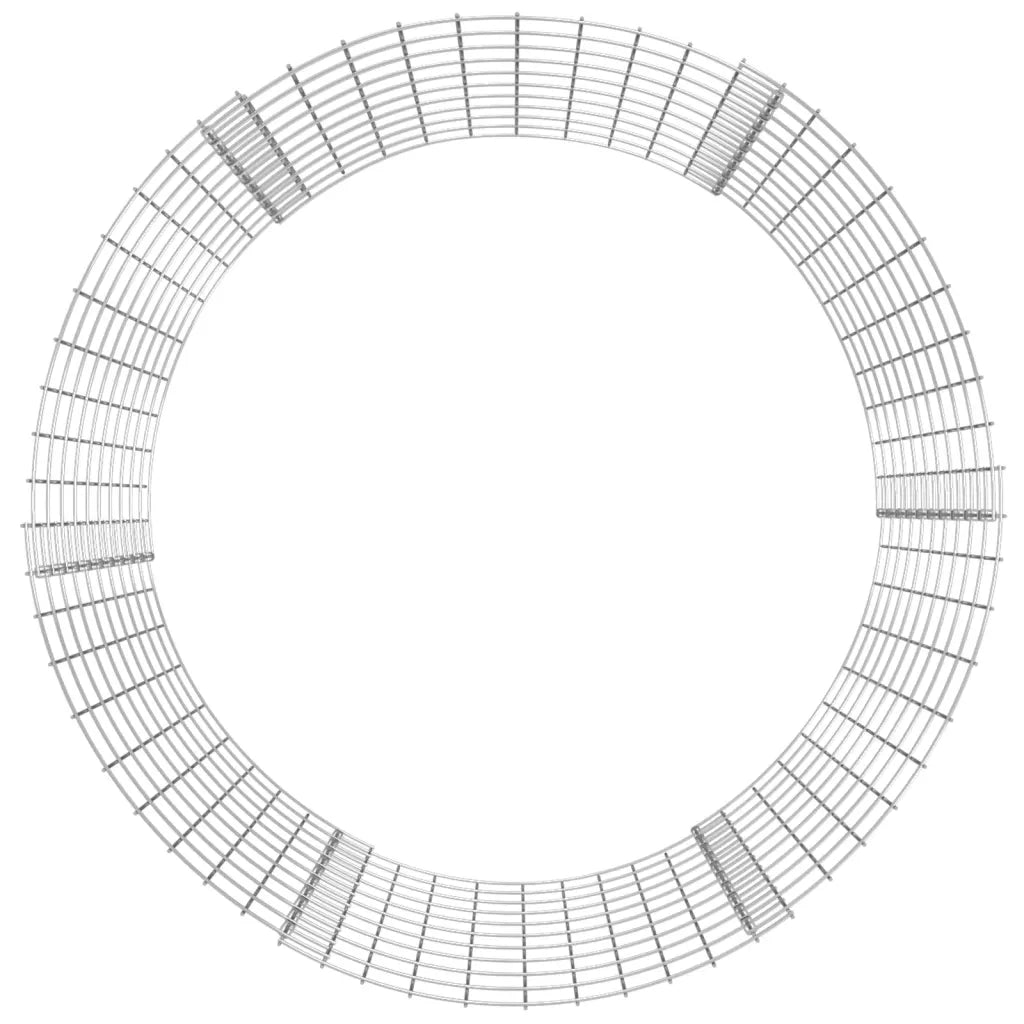 Compostiera da Giardino ?100x100 cm in Acciaio Zincato CFW6973814