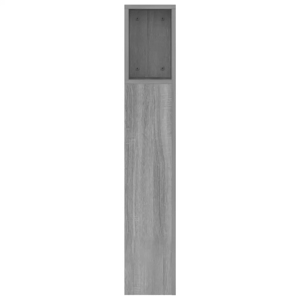 Testiera | Testata con Scomparti Grigio Sonoma 160x18,5x104,5 cm