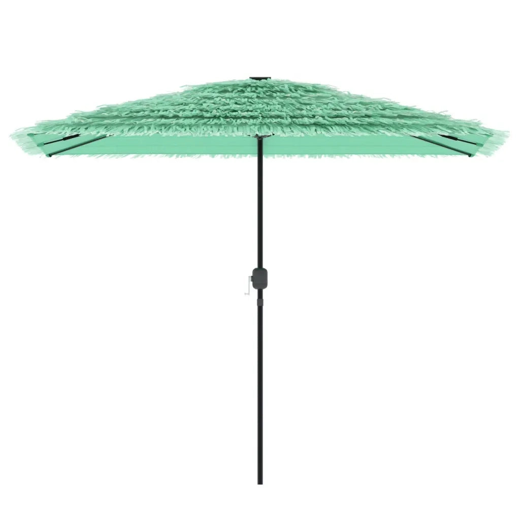 Ombrellone Giardino-Ombrello da Balcone con Palo in Acciaio Verde 300x200x250 cm