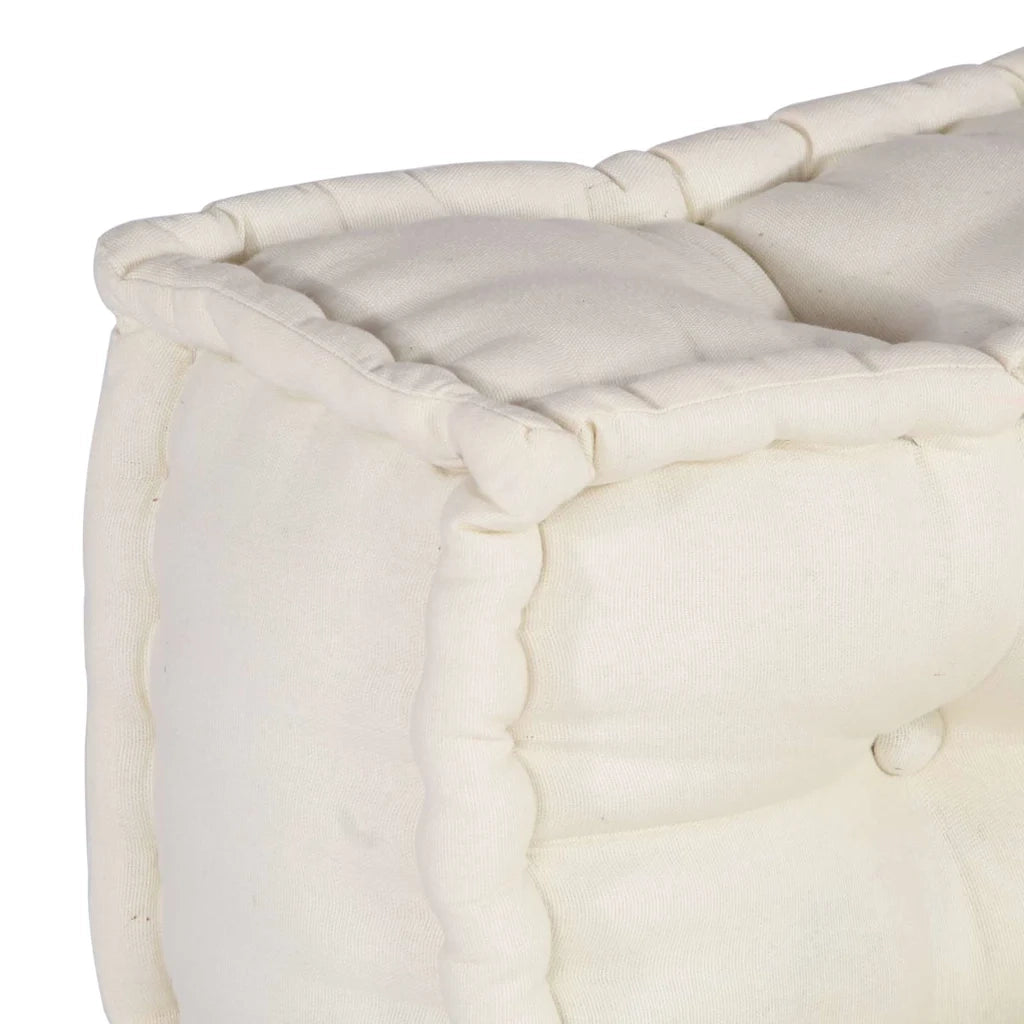 Cuscino per Divano Pallet 2 pcs Crema 120 x 80 x 38 cm Tessuto 4019081