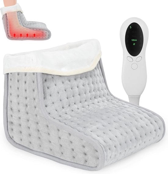 Caldaia Elettrica per Piedi - 6 Livelli di Temperatura, Spegnimento Automatico, Lavabile e Sicura