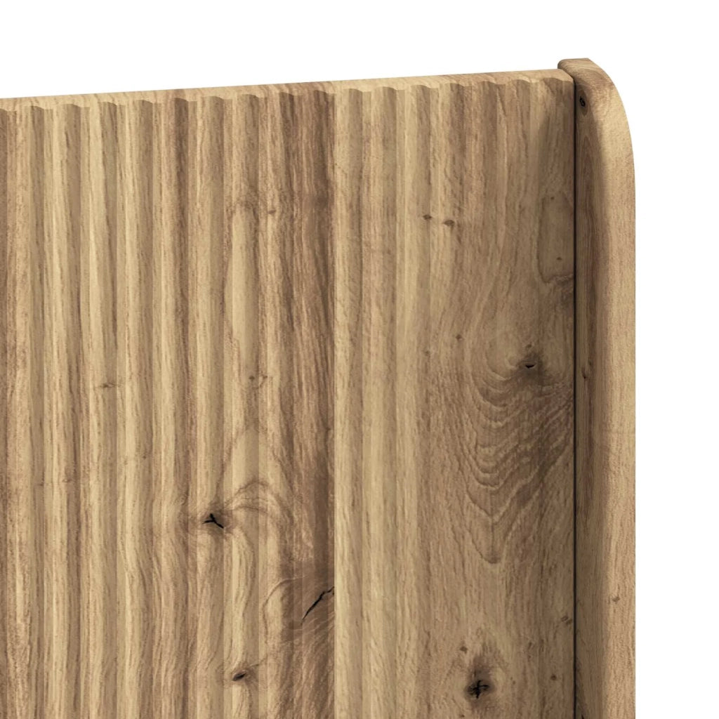 Testiera Letto Rovere Artigianale Legno ingegnerizzato 889674