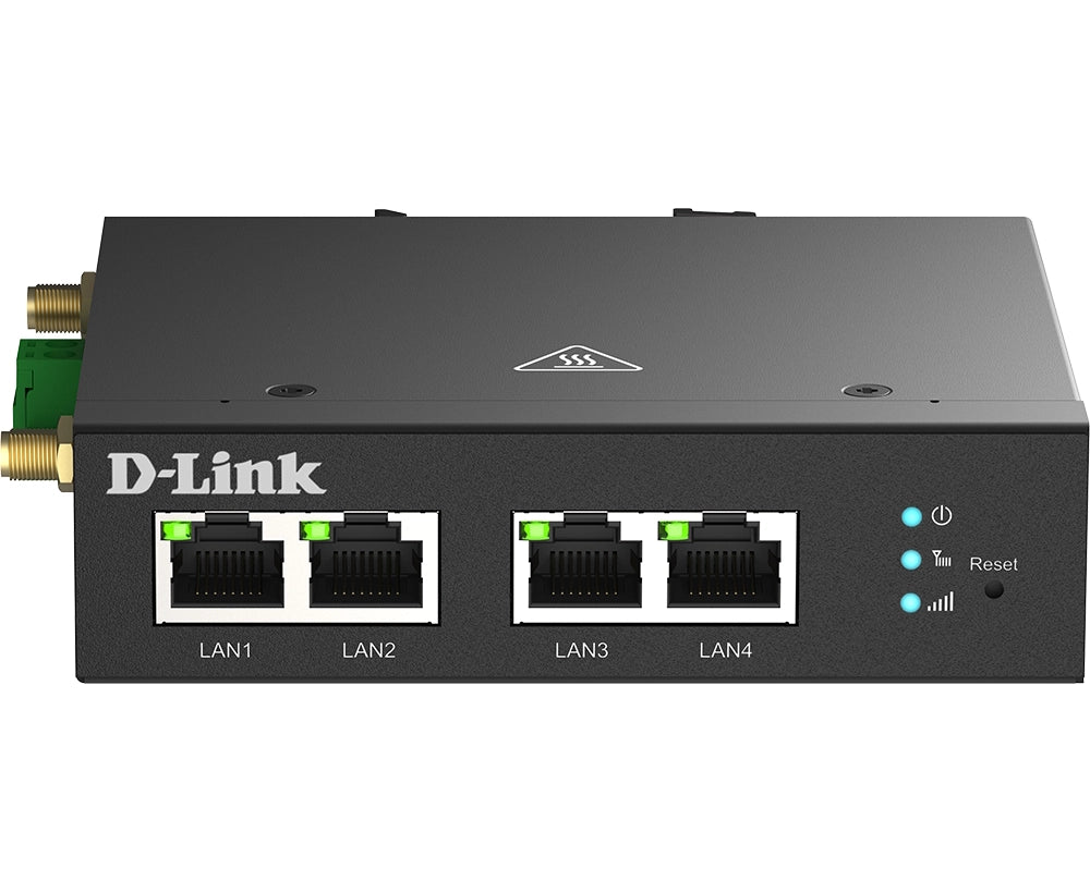 D-link router 4g multi-connect modem, 4x fast ethernet - DWM-314-T
