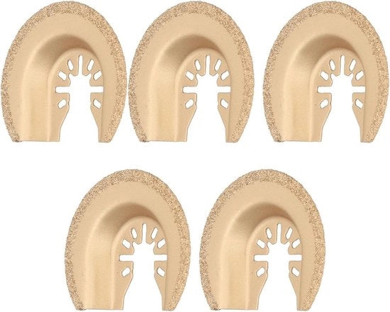 Oscillante multitool per elettroforese con lama ceramica oscillante 5 pezzi.