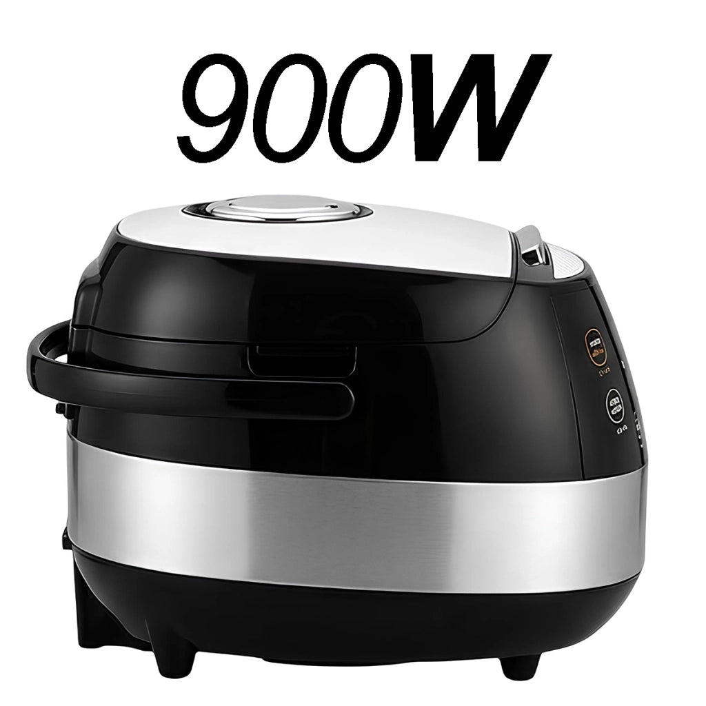 Multicooker Elettrico e Cuociriso Touch con 10 Programmi 5L 900W Nero Avizar