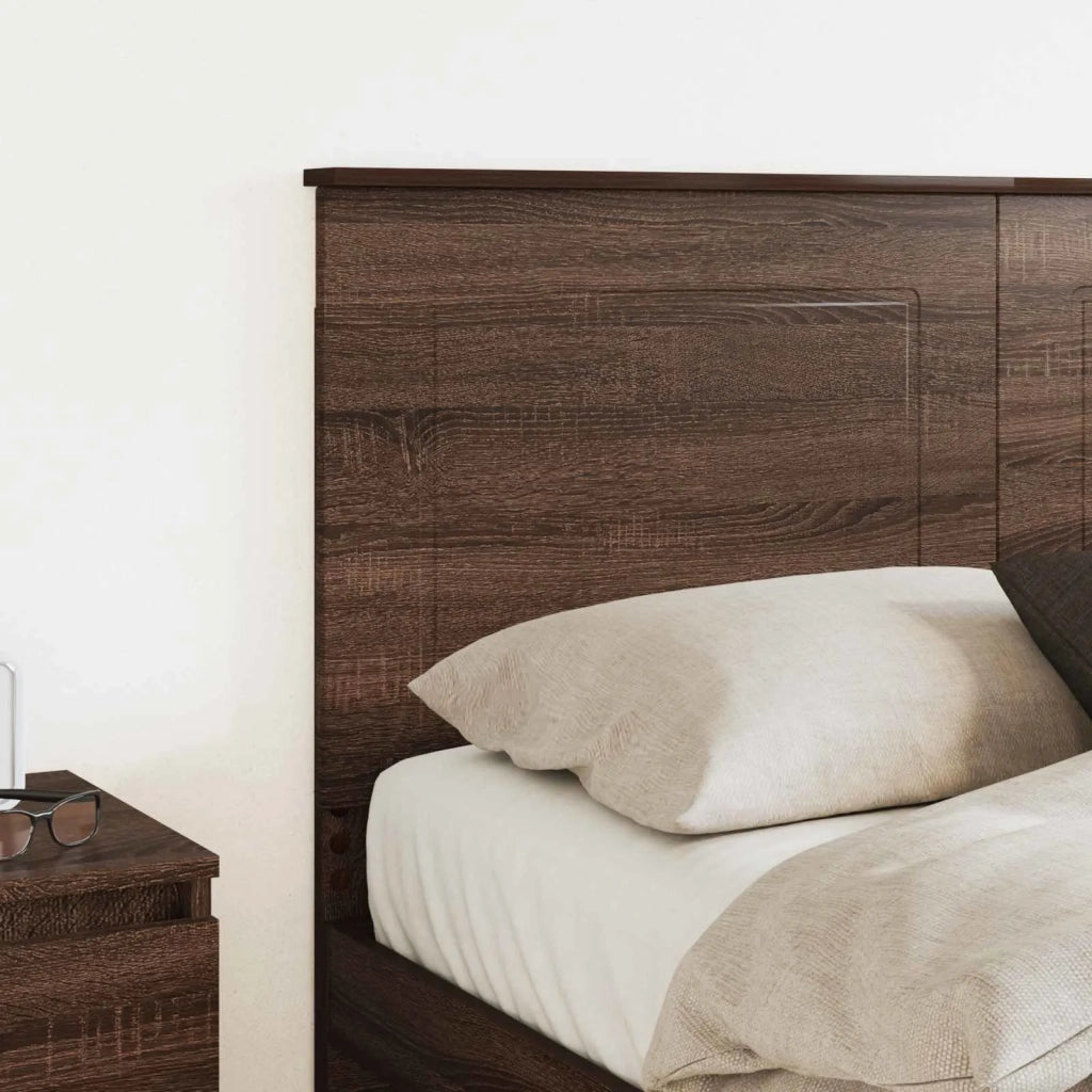 Testiera | Testata Quercia marrone 100 cm Legno ingegnerizzato