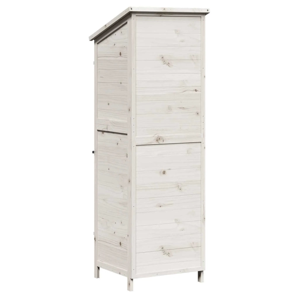 Capanno da Giardino Bianco 59,5 x 56 x 176,5 cm 42033477