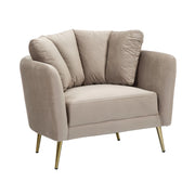 Poltrona Kiev Grigia cm 88x77x74