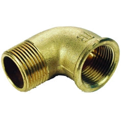IDRAULICA - GOMITO MF 92 OTTONE GIALLO D  1- AMAFLEX- 5,0 pz